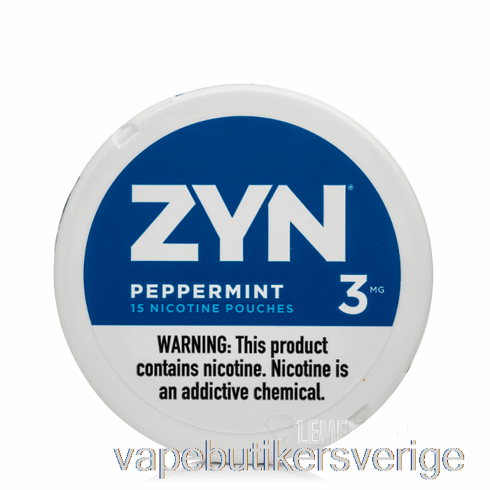 Vape Sverige Zyn Nikotinpåsar - Pepparmynta 3mg